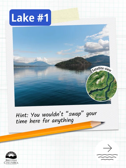 Lake #1
Hint: You wouldn’t "swap" your time here for anything