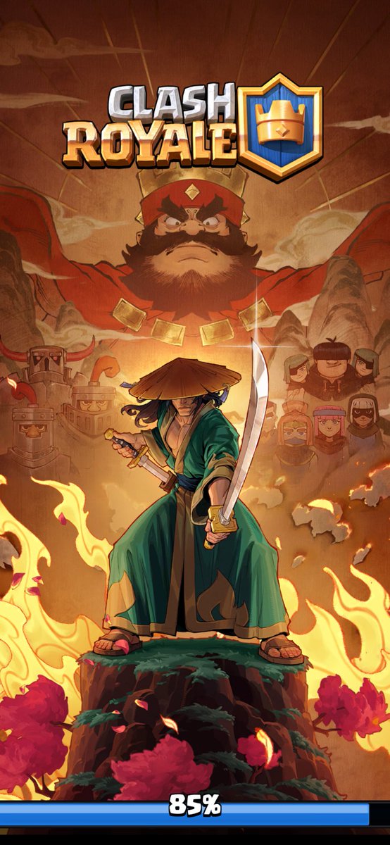 jordonbmcr's tweet photo. People are looking past this but I feel Ronin is one of the first (if not the first) cards with Asian influence. It would be cool to explore more diversification with future cards @ClashRoyale 👀 https://t.co/dGkWp5TeP6