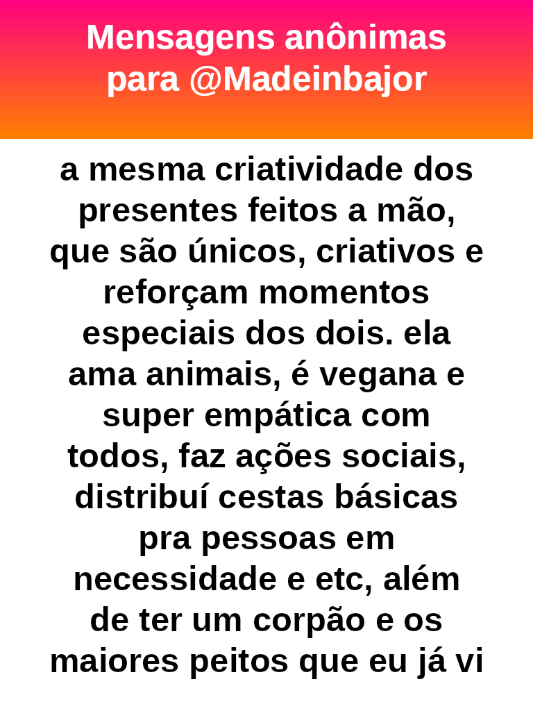 madeinbajor's tweet photo. 😇 Realmente é uma competição que só existe na sua cabeça.  #bajo42709 https://t.co/SisRHpr8Zy