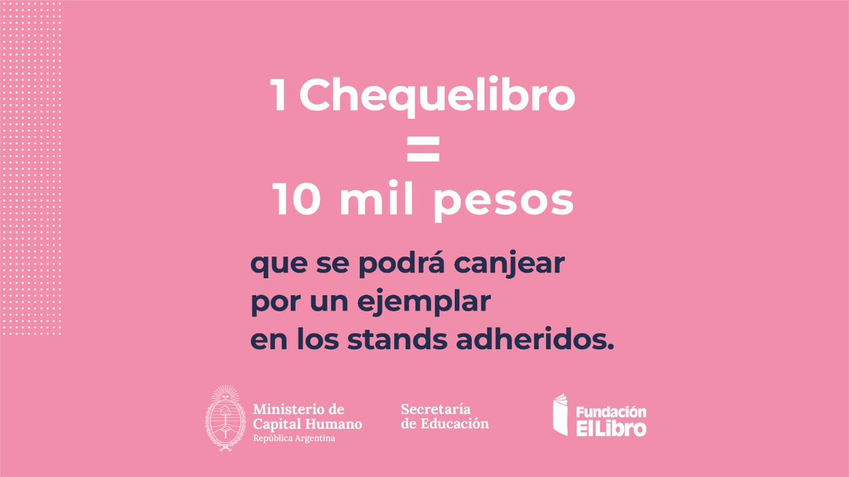 Ministerio de Capital Humano tweet media