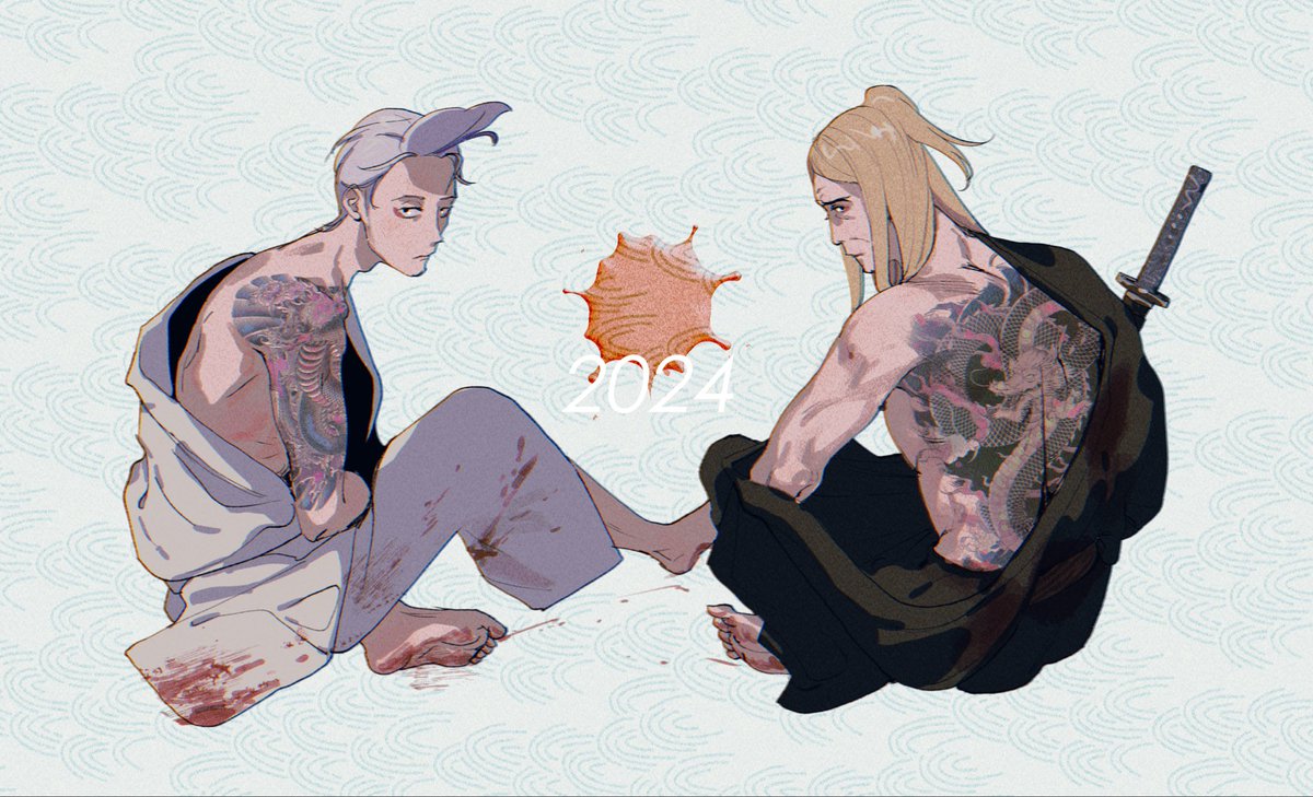 aktmnk_m's tweet photo. こないだ和彫の話したなーとおもて過去絵 https://t.co/4tzmvlTiXy