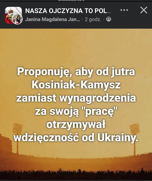 alexja25's tweet photo. Jestem za tą propozycją ‼️ https://t.co/n7ZRt3wa7b
