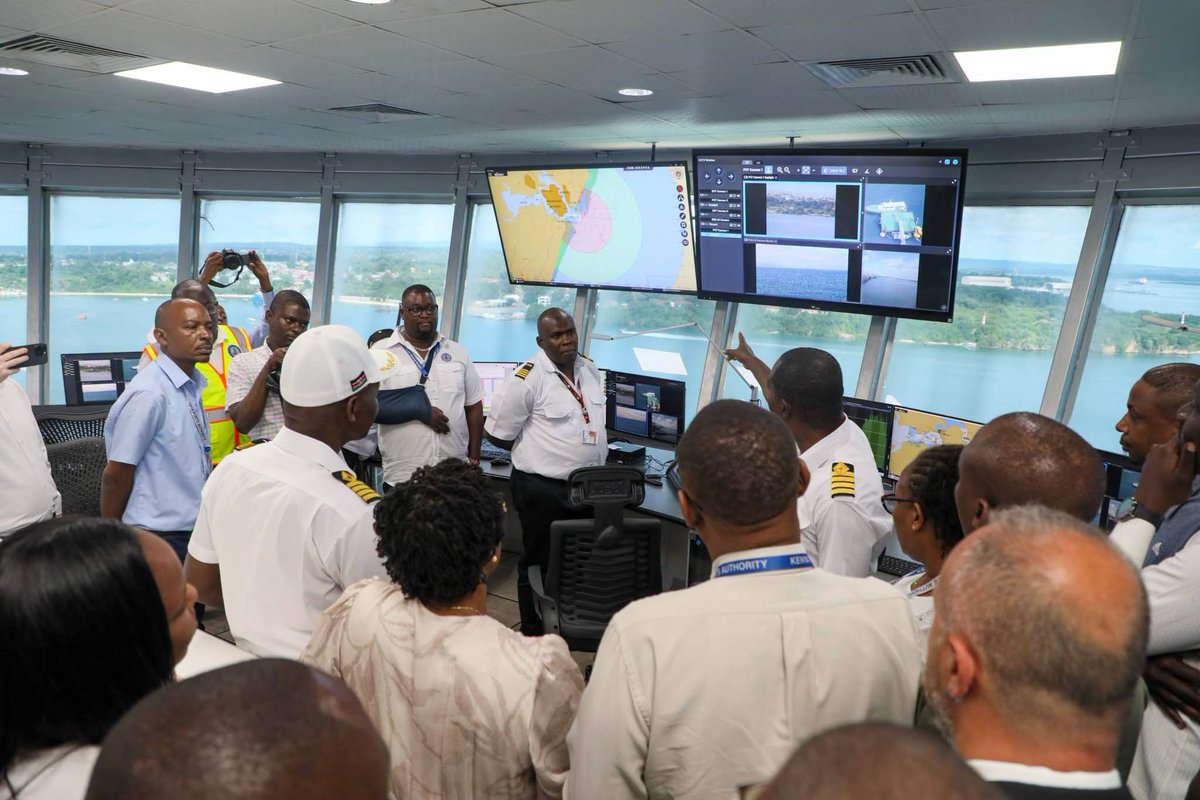TheBellUg's tweet photo. UPDATE : The Kenya Ports Authority (@Kenya_Ports ) has launched the Vessel Traffic Management and Information System (VTMIS) at the Port of #Mombasa, marking a significant milestone in enhancing safety, security, and efficiency of vessel navigation within Kenya's territorial waters. 

The system is designed to improve vessel traffic management, strengthen oversight of port operations, including traffic control, resource management, and logistics coordination. 

This project forms part of the #Kenya Ports Authority's broader modernization agenda, which aims to leverage technology to support safe, efficient, and sustainable maritime operations.

 During the launch ceremony, Chief Executive Officer Capt. William K. Ruto stated that the Authority remains committed to investing in digital solutions that enhance operational efficiency and position the Port of Mombasa as a leading maritime gateway in the region. 

Capt. Ruto noted that the Port of Mombasa has continued to register impressive growth in both cargo volumes and vessel traffic, necessitating modern systems to support safe and efficient navigation while maintaining high standards expected of a world-class port. 

The VTMIS has been deployed across three interconnected sites: the Port Vessel Traffic Services Control Tower, Ras Serani Signal Station, and the Shimanzi Oil Terminal Radar Site, creating a single integrated operational platform that provides real-time visibility and control of vessel movements within the port and its approaches.

 Additionally, the information system integrates advanced radar surveillance, automatic vessel tracking, integrated marine communications, meteorological monitoring, oil spill detection, and digital port management functions, expected to enhance situational awareness, improve decision-making, and strengthen overall marine safety and efficiency.

#Ugandapostnews 
#Kenya 
#EastAfrica 
📷 Courtesy