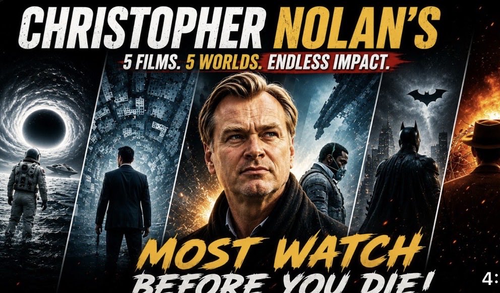BollywoodIntro's tweet photo. Christopher Nolan's 5 Best Movies You Must Watch Before You Die
https://t.co/Eg1hvblGs5 https://t.co/WcTZqnnlv0