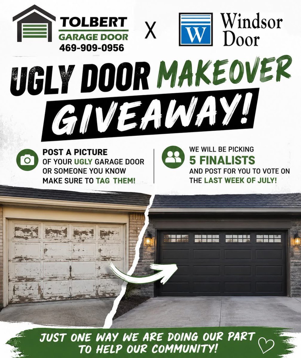 DoorTolbert's tweet photo. 🤳📸 Take A Picture, Tag, &amp; Post. That easy!! Someone is getting a new Windsor Door. Why not you? 🤷‍♂️ @WindsorDoorUSA https://t.co/FqMJQtbbb0