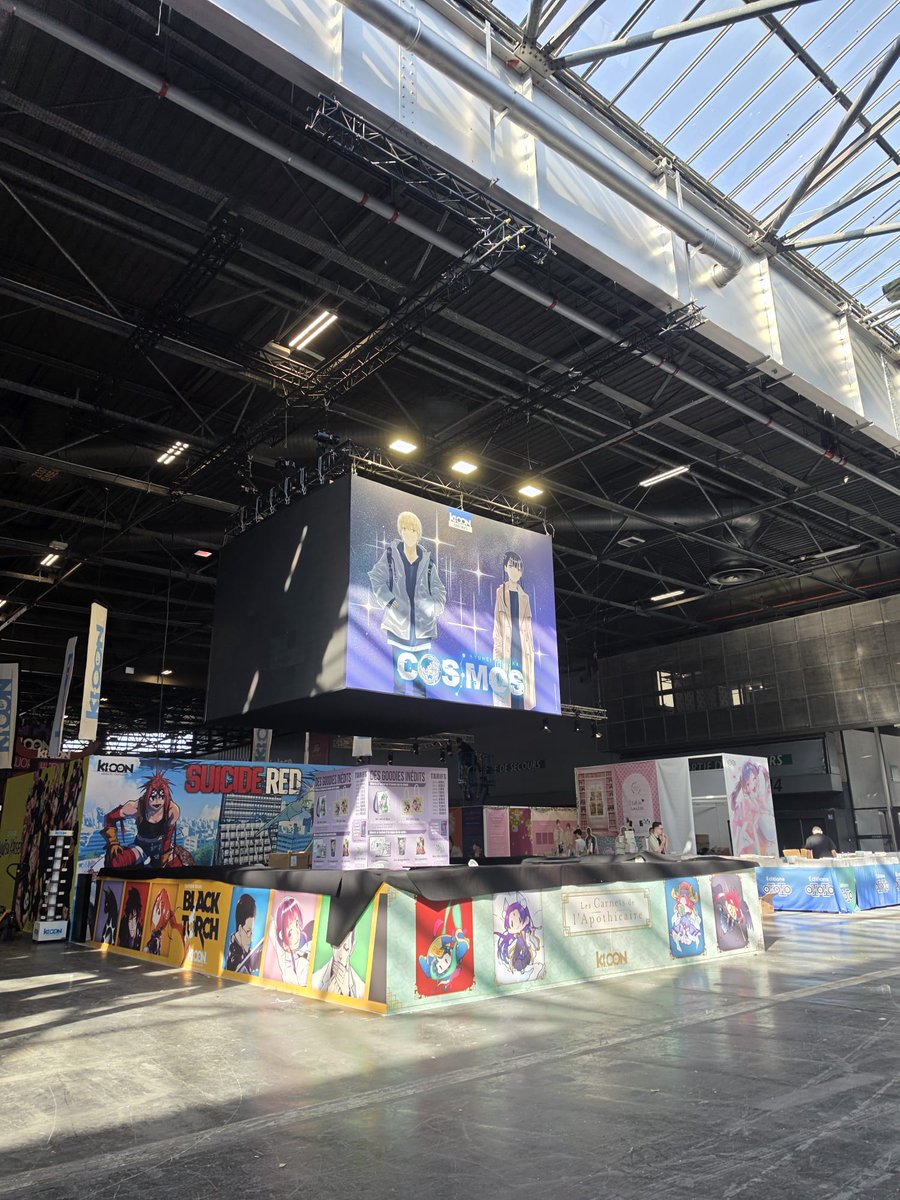 ki_oon_Editions's tweet photo. Japan Expo, c'est parti !! 🔥
L'équipe Ki-oon vous attend sur les stands B570 et B584 pour faire le plein de mangas, profiter des animations et repartir avec des goodies https://t.co/EHnz2yeucR