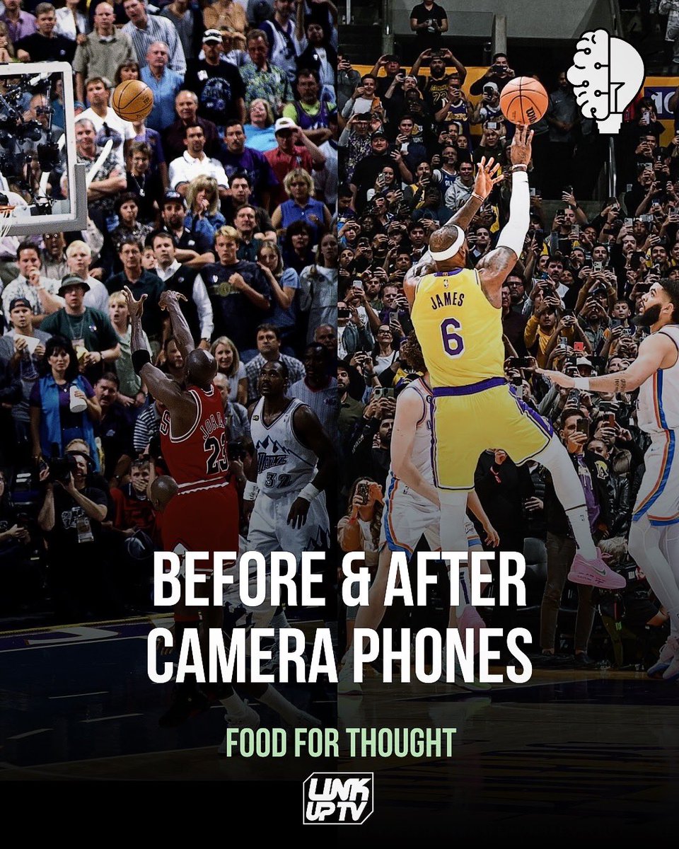 linkuptv's tweet photo. The way times change with technology &amp; the introduction of camera phones 📸📲 https://t.co/TDDPLmEP5v