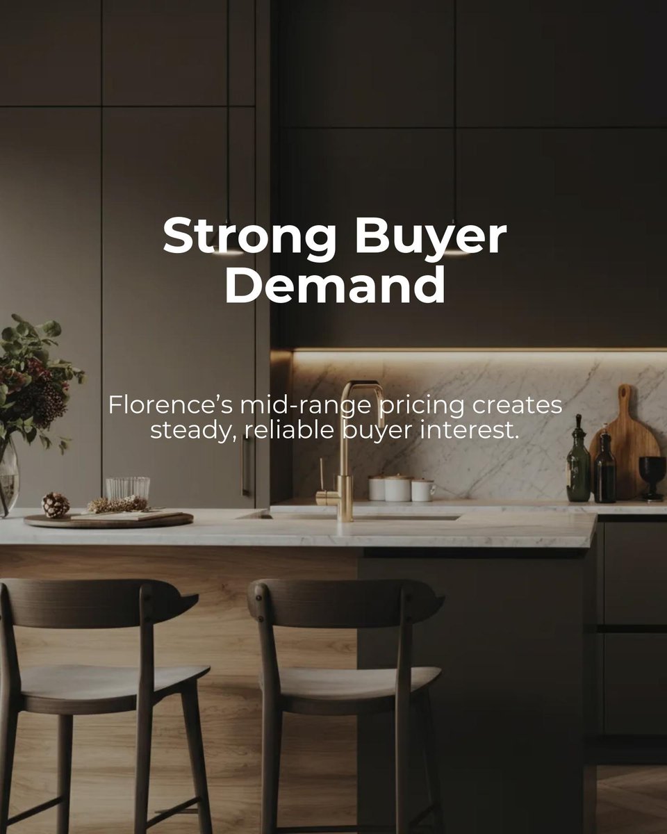 Jason_Caulder's tweet photo. Florence’s mid-range prices set sellers up for strong interest without the pressure seen in pricier coastal markets.

Would you hold firm or aim for a quick sale in today’s climate? https://t.co/2RzSoFbvy9