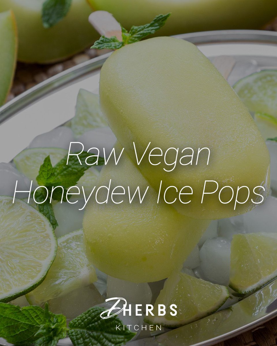 dherbs's tweet photo. These raw vegan honeydew ice pops are made with just three ingredients — fresh honeydew, raw almond milk, and a touch of agave. Dairy-free, naturally sweet, and so refreshing. Summer in popsicle form! 🍦✨

Head to the link in bio to check out our full recipe page! 🌱 https://t.co/gz9bwUYSuB