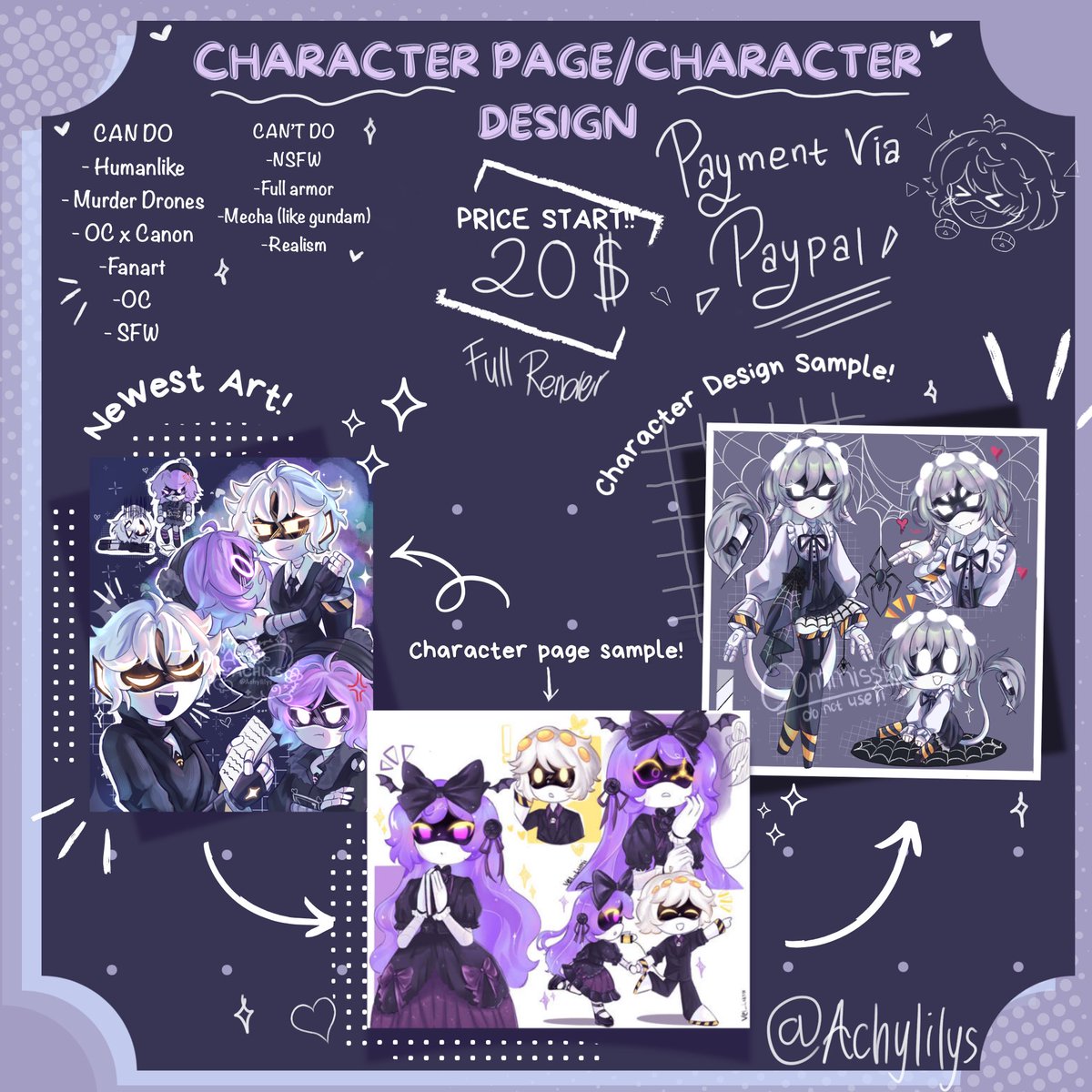 UfiNV_'s tweet photo. β. π Λ HAI EVERYDRONES~
β. πΛΰΏ Im opening character page/character design!! YESS! Its ALL full render!! ππΛβ
Take a look on my commsheetα―β
DM me for further information!! πΰ§
ββββΰ¨ΰ§ββββββββΰ¨ΰ§ββββ
#commissionopen #murderdrones #murderdronescomms https://t.co/UQwI1AlO6E