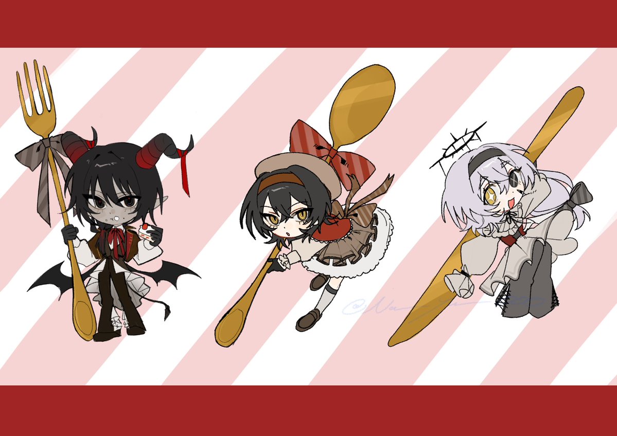 Na___yu___000's tweet photo. 久しぶりに描いたよその世界観借りて作った創作ちゃんたち https://t.co/35OUl0cn2s