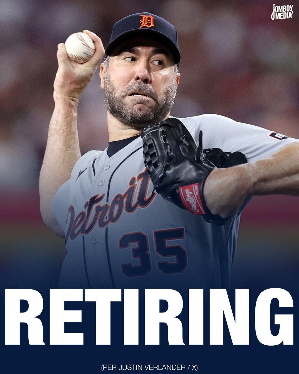 TalkinBaseball_'s tweet photo. Justin Verlander, who has only made one start this year, says that he will retire at the end of this season

His announcement comes shortly after Rob Manfred named him to the AL All-Star team as a "Legend Pick" https://t.co/5hCDzjDNHj