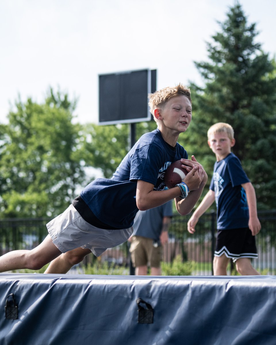 DSUFootball's tweet photo. Thank you to everyone who joined us for Trojan Football Youth Camp today! ⚔️

A great day of energy, effort and Trojan spirit from the next generation at Brian Kern Family Stadium.

#GoTrojans https://t.co/aPZXNjZCx0