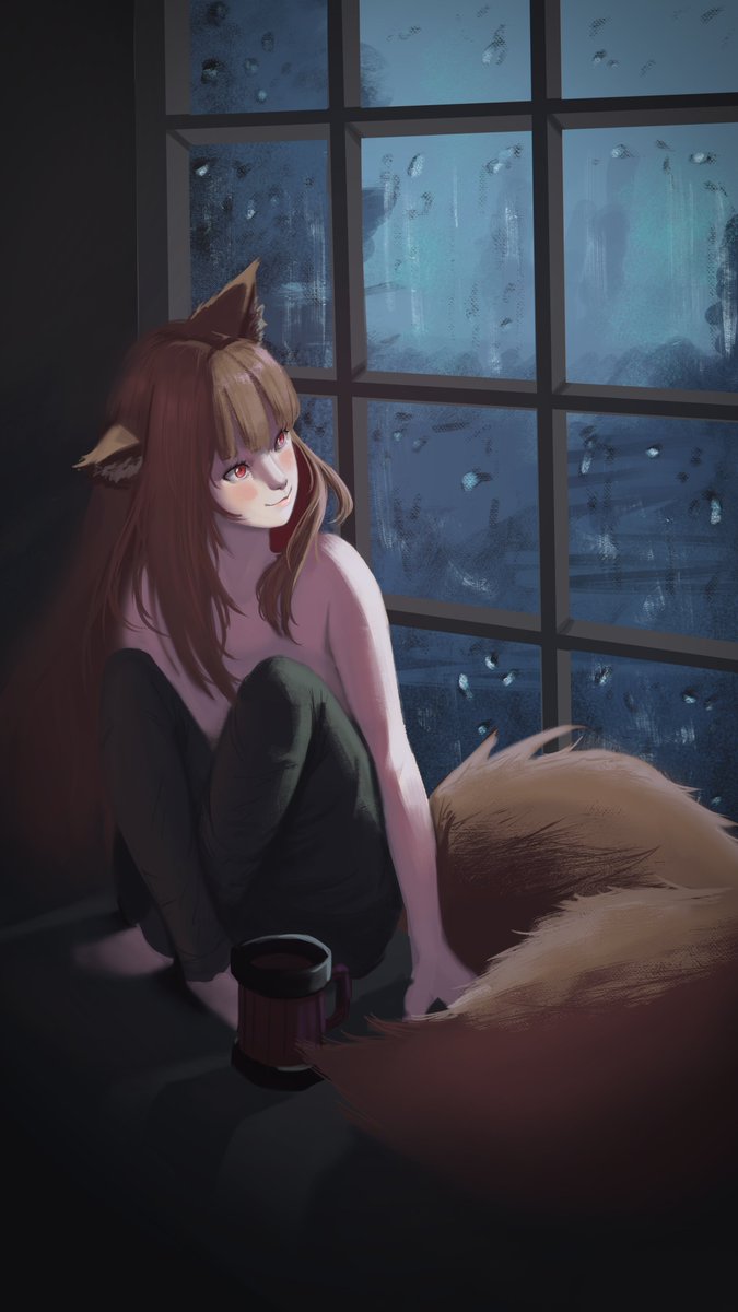 Lyk_noe's tweet photo. Leaving my comfort zone. Illustrations are really hard...😔
#spiceandwolf #狼と香辛料 #fanart https://t.co/YlusKESGYz