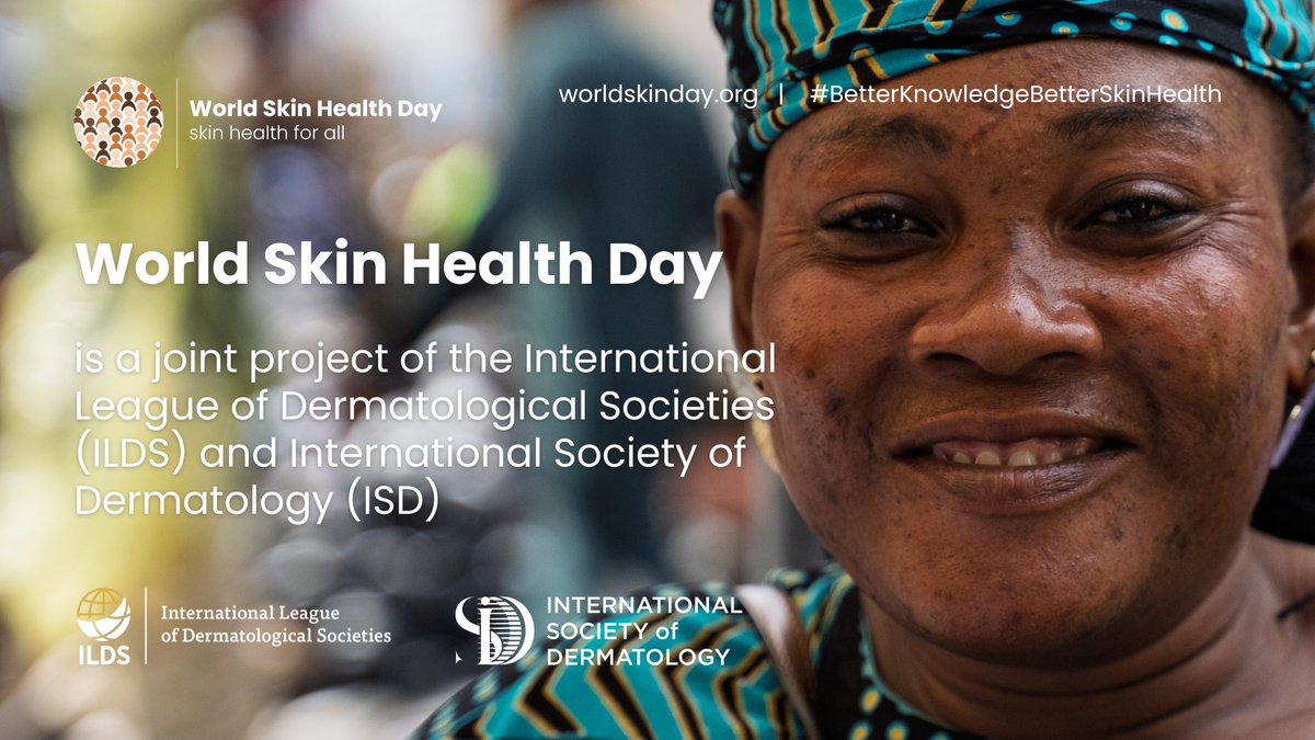 World Skin Health Day (WSHD) tweet media
