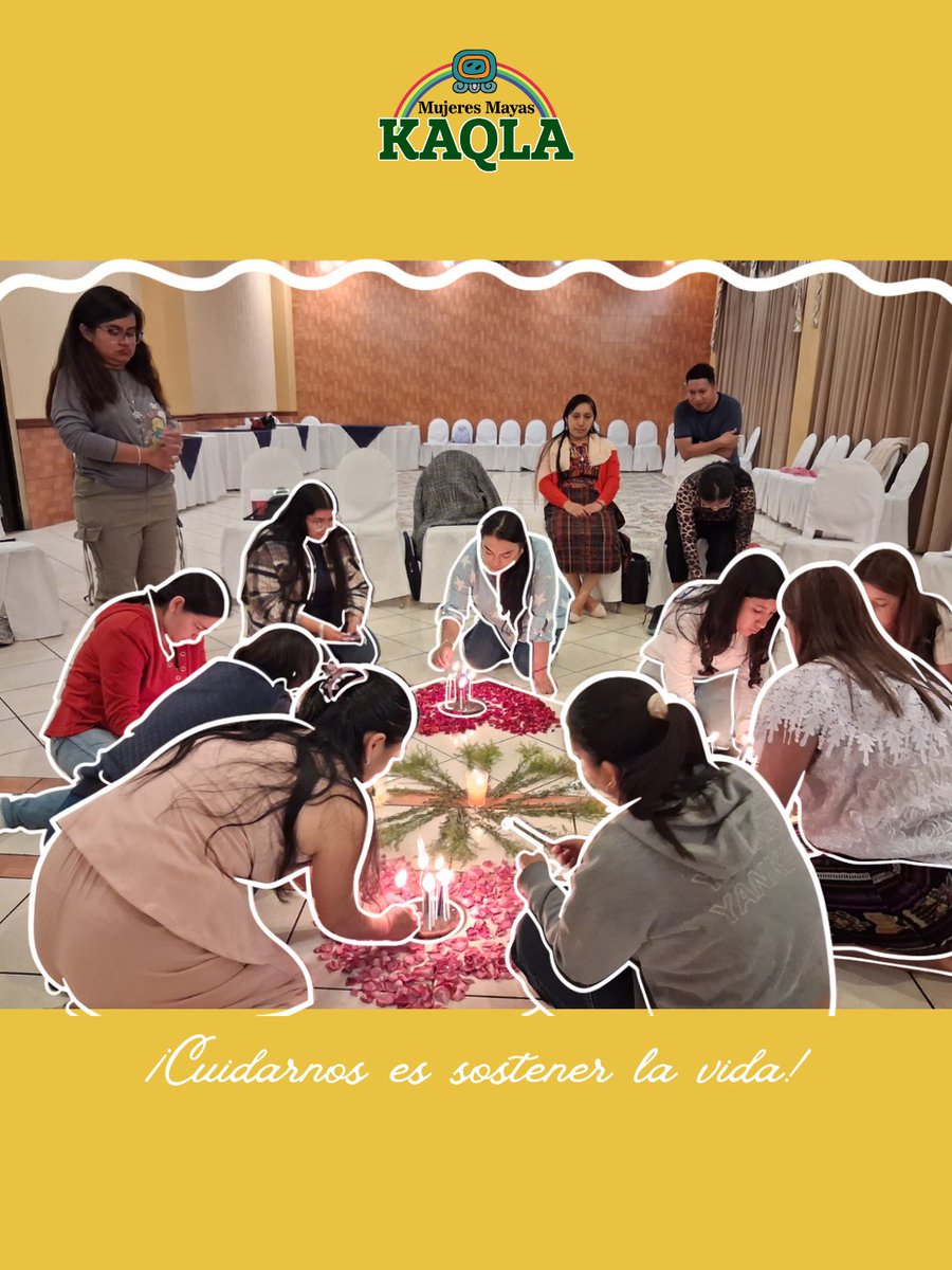 kaqla1's tweet photo. En coordinación con DEMI Huehuetenango, realizamos un proceso de autocuidado con organizaciones de Derechos Humanos. Se compartieron herramientas, un manual de apoyo y cada participante elaboró su plan personal y propuestas colectivas.
✨ ¡Porque cuidarnos es sostener la vida! https://t.co/ciO8NDOqqP