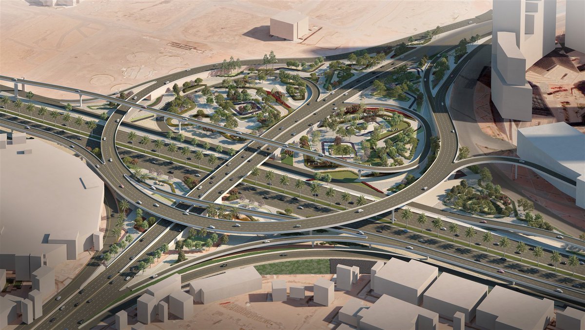 SaudiProject's tweet photo. جسور حرة.. وجسور متعددة المستويات.. ومسارات ربط مباشرة 🛣️

3 تقاطعات متجاورة على الطريق الدائري الشمالي في #الرياض تشهد تحولًا جذريًا:

- تقاطع طريق الملك فهد
- تقاطع طريق التخصصي
- تقاطع طريق الأمير تركي الأول https://t.co/njmMukjcTH