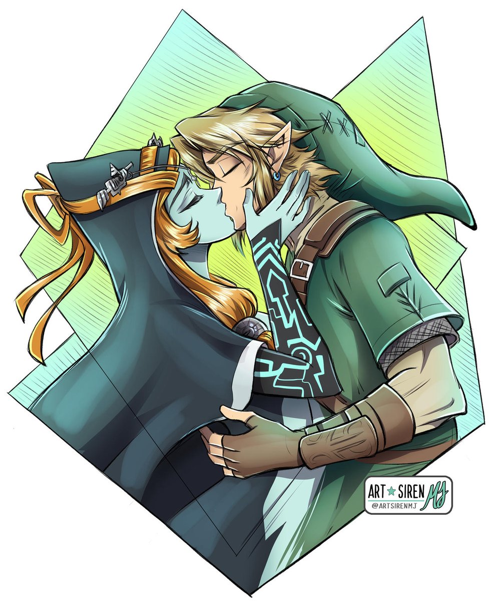 ArtSirenMJ's tweet photo. Link x Midna! Commissioned by Bobo ✨I demand A Twilight Princess Remake! Repost if you agree! 

Luckily this is the last of MidnaxLink on the To Do list LMAO! We gotta get Link x MJ up in here asap, they're the way better ship am I right? hehehe!🤭 https://t.co/sALdK9kV7U