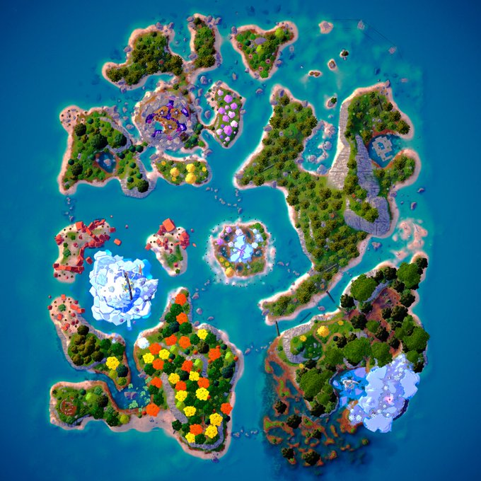 B0ot01's tweet photo. @XPcomunidade @FNCreate @Brasil_Fortnite I'm still learning how to work with biomes, but it was all done using the Ch6 Lobby. https://t.co/UXBcNZ5QjF
