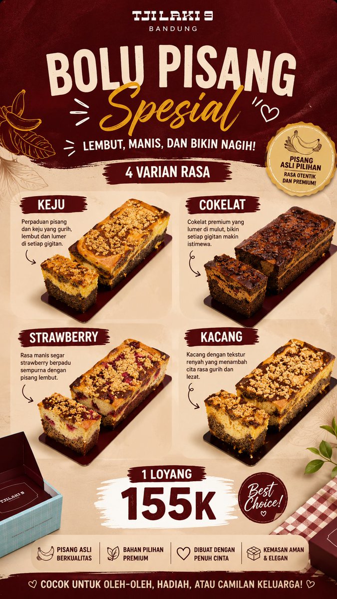 floovrss's tweet photo. halo gais, aku open jastip makanan bandung untuk tanggal 11 juli nih.
buat yang mau jastip tiramisusu, batagor Kahuripan, bolu pisang tjilaki pastinya, dan makanan lainnya, bisa join ke grup aku yaaa.

✅harga sudah inc fee jastip 
✅jakarta utara
✅bisa cod

#zonauangㅤ https://t.co/nj5XpaWeII