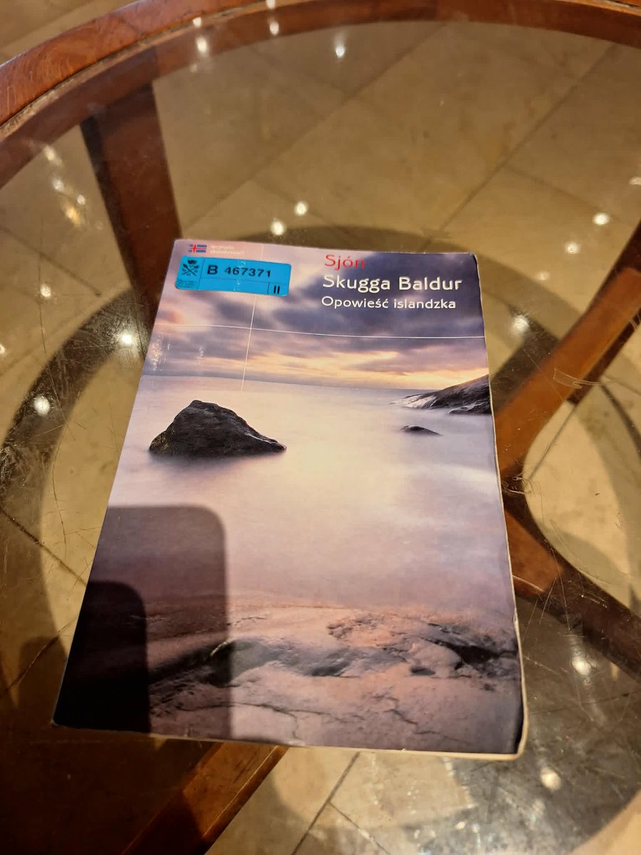 yema111's tweet photo. Sigurjón Birgir Sigurðsson (Sjón) 🇮🇸 "Skugga Baldur. Opowieść islandzka" #readlist2026pl
Lubię takie czytanie. https://t.co/exnAivK781