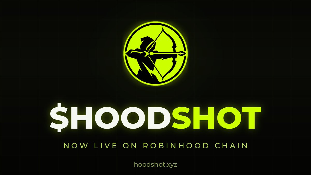 PlayHoodShot's tweet photo. $HOODSHOT is live.

HoodShot is a 1v1 arrow PvP MMO. Duel real players in your browser, climb the leaderboard and earn rewards. Connect any EVM wallet and you're in.

One arrow. One winner.

CA:
0x1c595131664b6fd63b5575daa5a5a3f677c65720

https://t.co/xOI0Bi6PgU https://t.co/QBwHiMfhb9