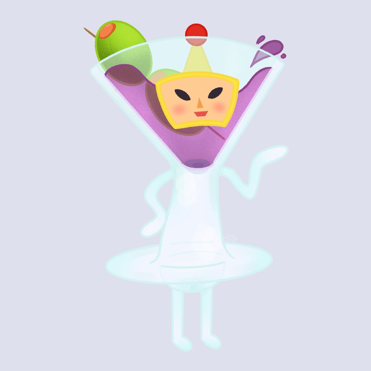 bimbowench's tweet photo. cousin martin 🍸 #katamaridamacy #塊魂 https://t.co/PHE5oMe7VM