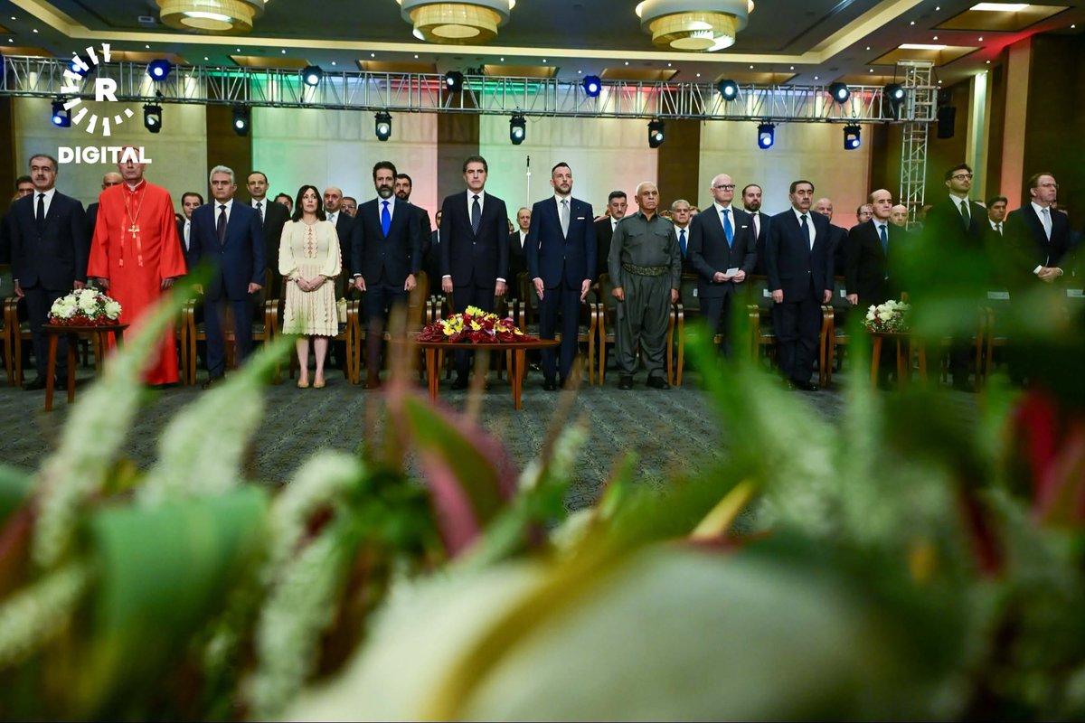 rudaw_arabic's tweet photo. صور.. مراسم تقليد رئيس إقليم كوردستان نيجيرفان بارزاني "وسام نجمة إيطاليا" الرفيع في أربيل 

تصوير - بلند طاهر ـ رووداو https://t.co/6cGSvSTBRK