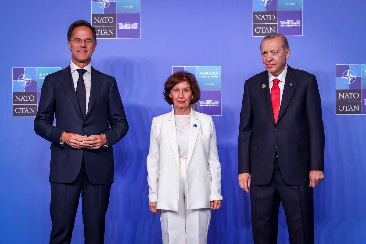 gogamkd's tweet photo. Addressed the 36th NATO Summit in Ankara today.

We sent a strong message of unity, solidarity, and shared responsibility in tackling today's global security challenges.

The Macedonian state remains a committed and credible Ally, actively contributing to the Alliance's security while continuing to strengthen its defence capabilities.

The principles of equality, solidarity, and credibility that guide NATO should also be applied consistently in the European integration process.