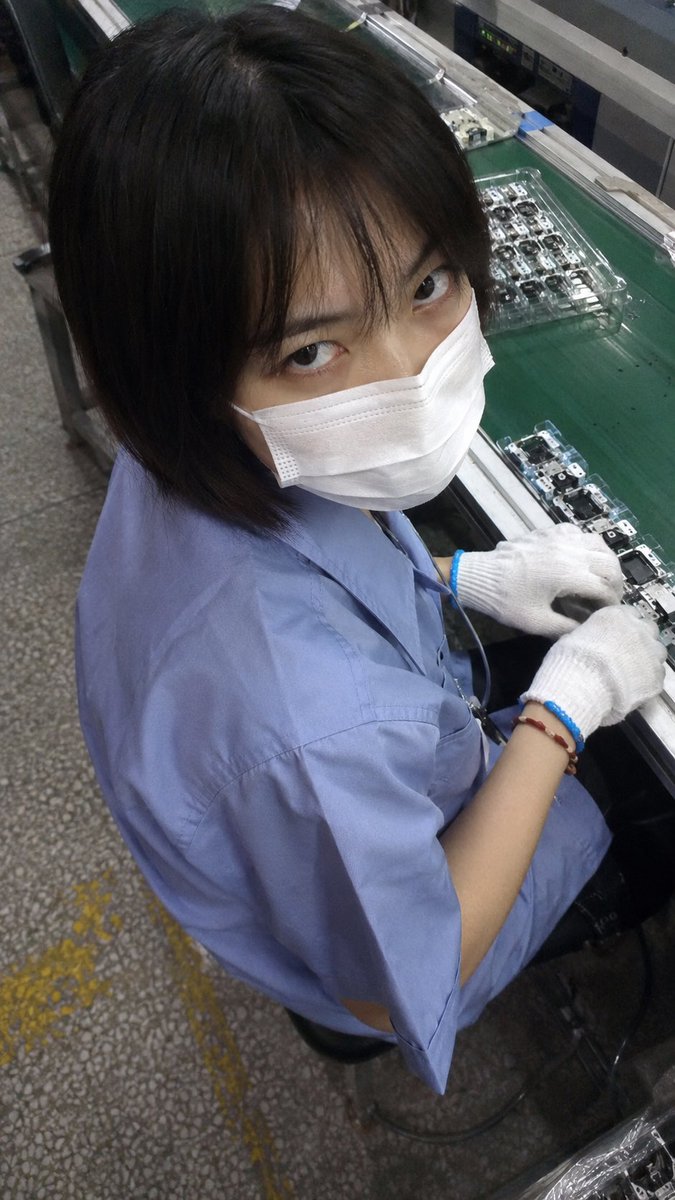 Realistic Factory Technician Portrait