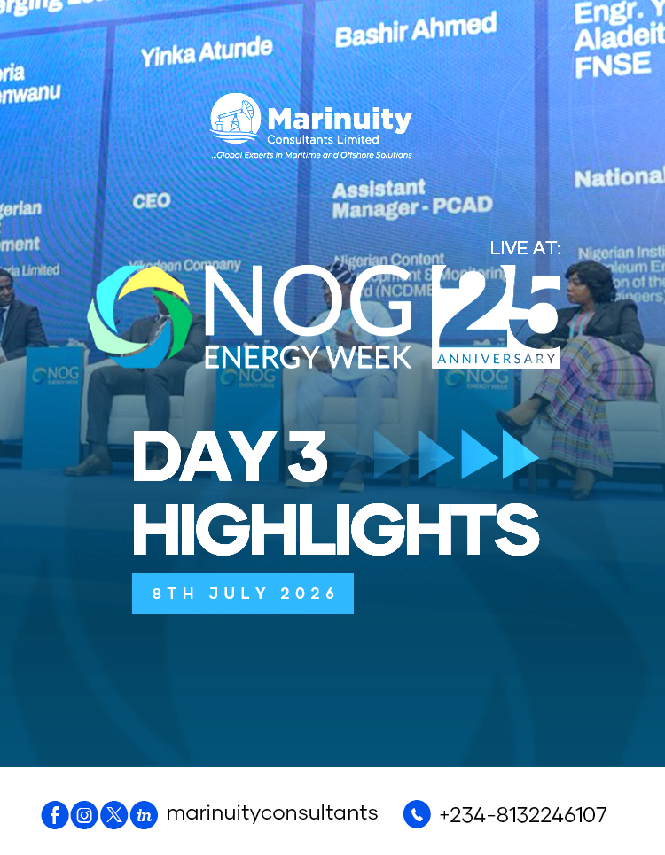 marinuity's tweet photo. Day 3 at #NOGEnergyWeek2026 continues with meaningful conversations and new industry connections.

Visit us at Booth H13 and let's discuss how Marinuity can support your maritime and offshore operations.

#NOGEnergyWeek2026 #Marinuityconsultants #Maritime #MarineEngineering https://t.co/Eswhrx89cY