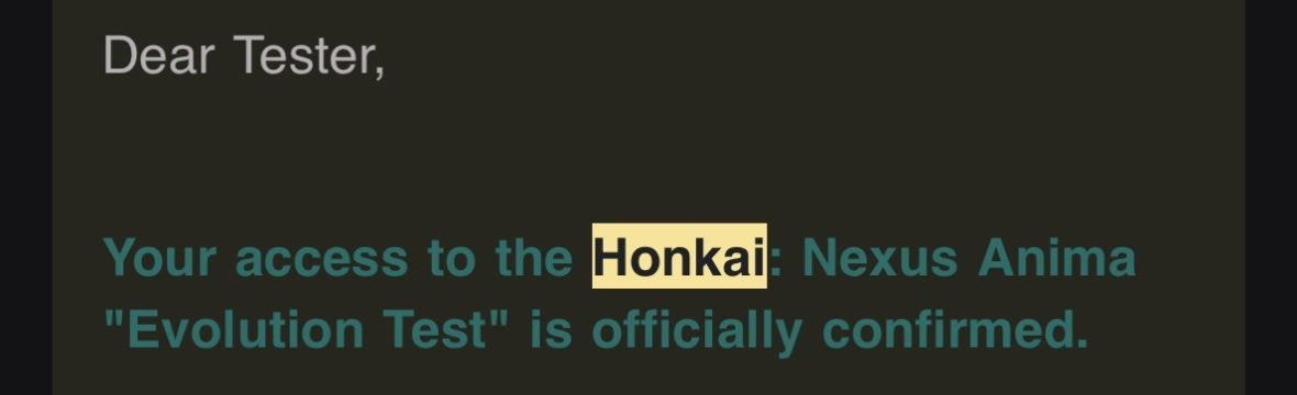 slicer536's tweet photo. #HonkaiNexusAnima  happy to be a beta tester!!!!!!! https://t.co/slC5fCyb5x