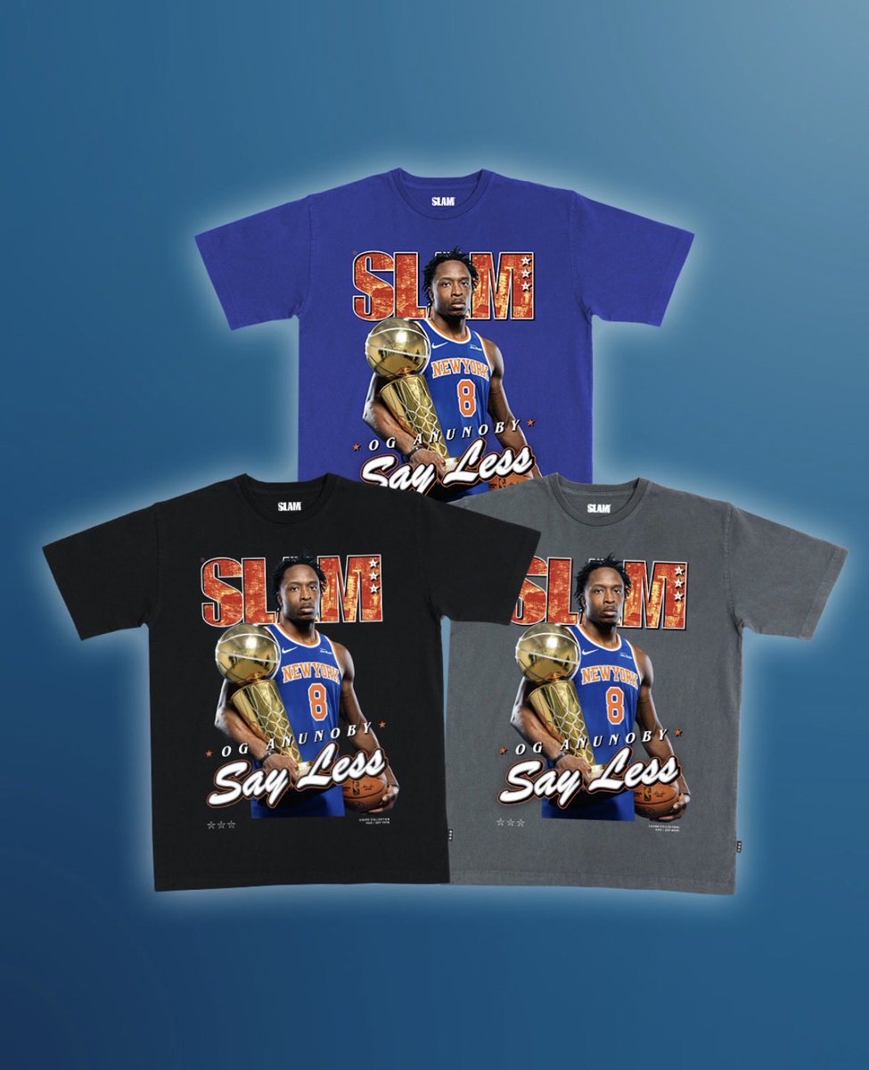 JohnniesTape's tweet photo. 🚨 New OG Slam Cover Drop 🚨

Knicks fans, don’t miss the newest @SLAMonline cover featuring OG Anunoby. Grab your copy while it’s still available—link below. 👇

https://t.co/MoAUcR6P0K

#AlwaysKnicks  #SJUBB https://t.co/mlG4OiY1Pp