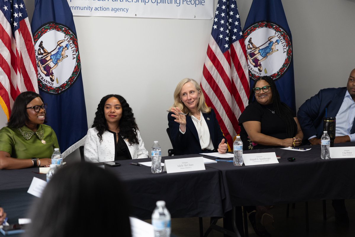 Governor Abigail Spanberger tweet media