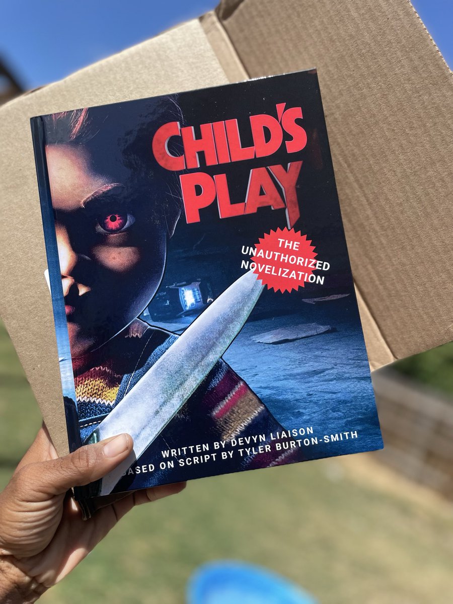devnontour's tweet photo. First hardcopy of my book arrived today 😭♥️ I’m not your average Chucky fan. https://t.co/vtwvP98Rgo