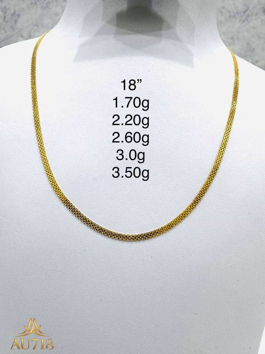 au718goldstore's tweet photo. Timeless. Elegant. Unmistakably premium. ✨
Discover our 18K gold chains, crafted to complement every look. Choose the perfect length and weight, and wear confidence every day. 💛
#Goldnecklace #LuxuryJewelry #AuthenticGold #FineJewelry https://t.co/tWO4ozhl4B