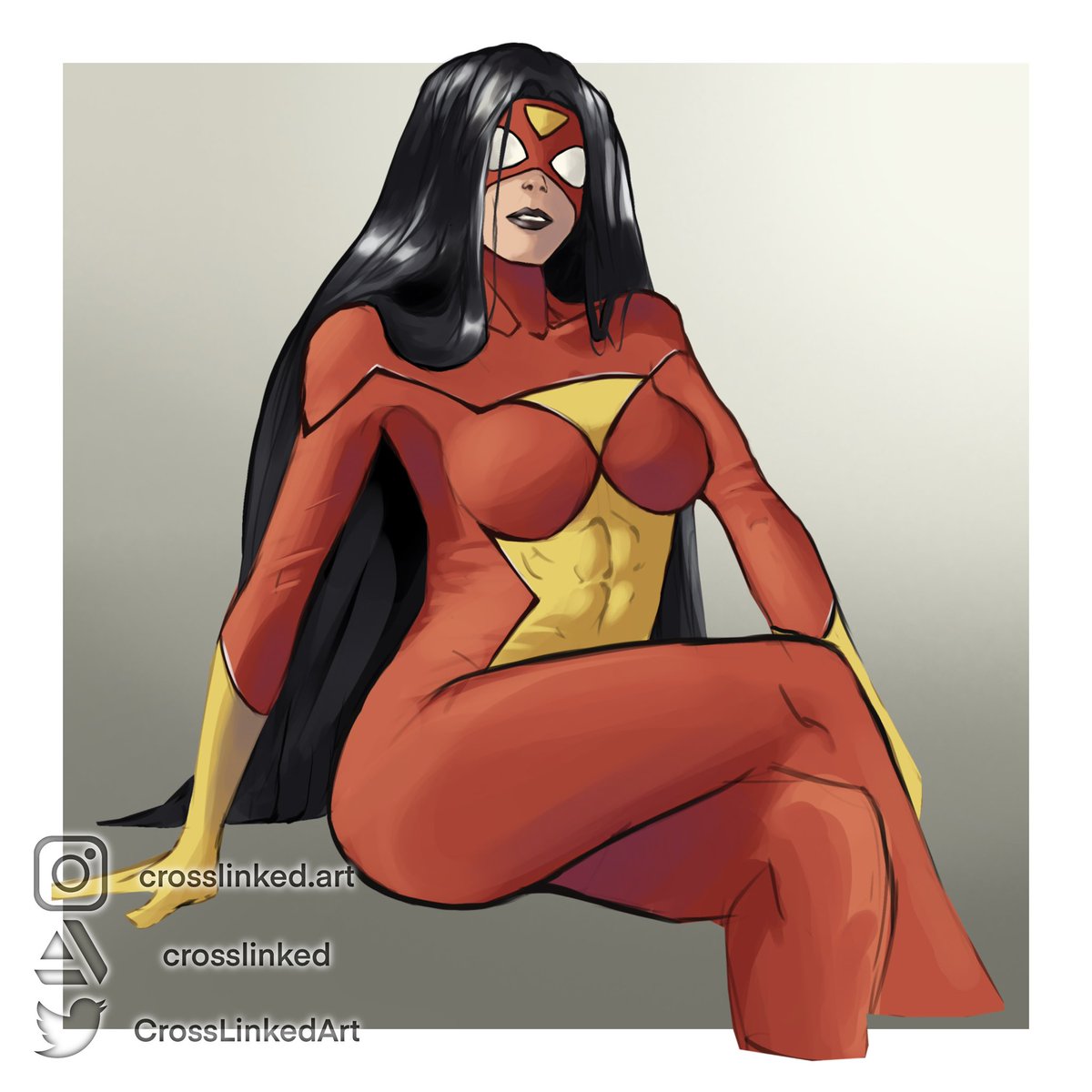 CrossLinkedArt's tweet photo. I was told Jessica Drew doesn’t get enough love
#spiderwoman https://t.co/IqIbYwve0P