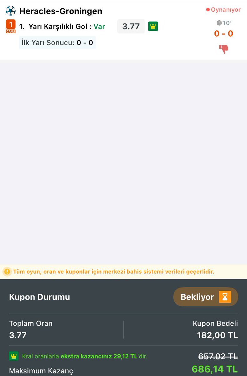 BahisBaronu45's tweet photo. İlk yarı bitmeden acilinden alın https://t.co/fW4AN6E3tO