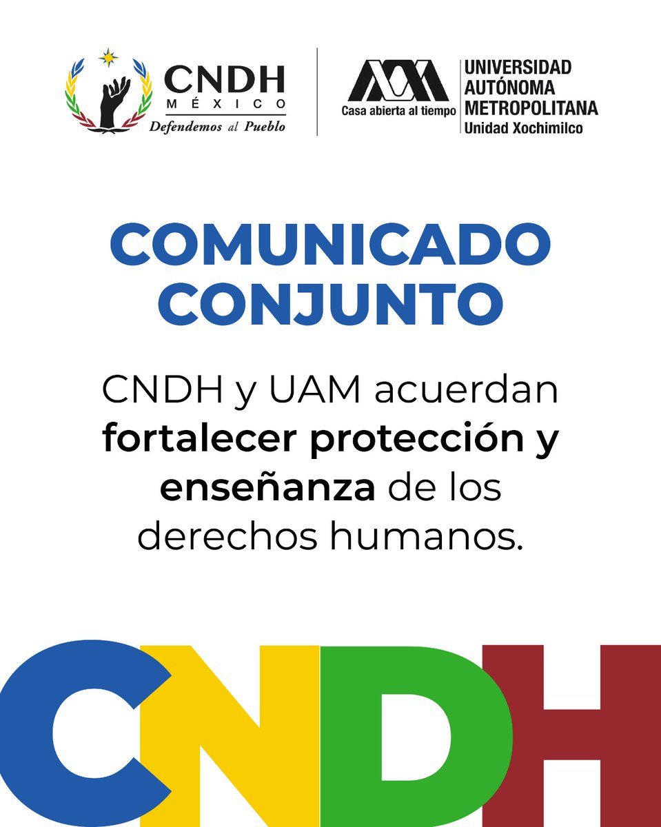 CNDH en México tweet media