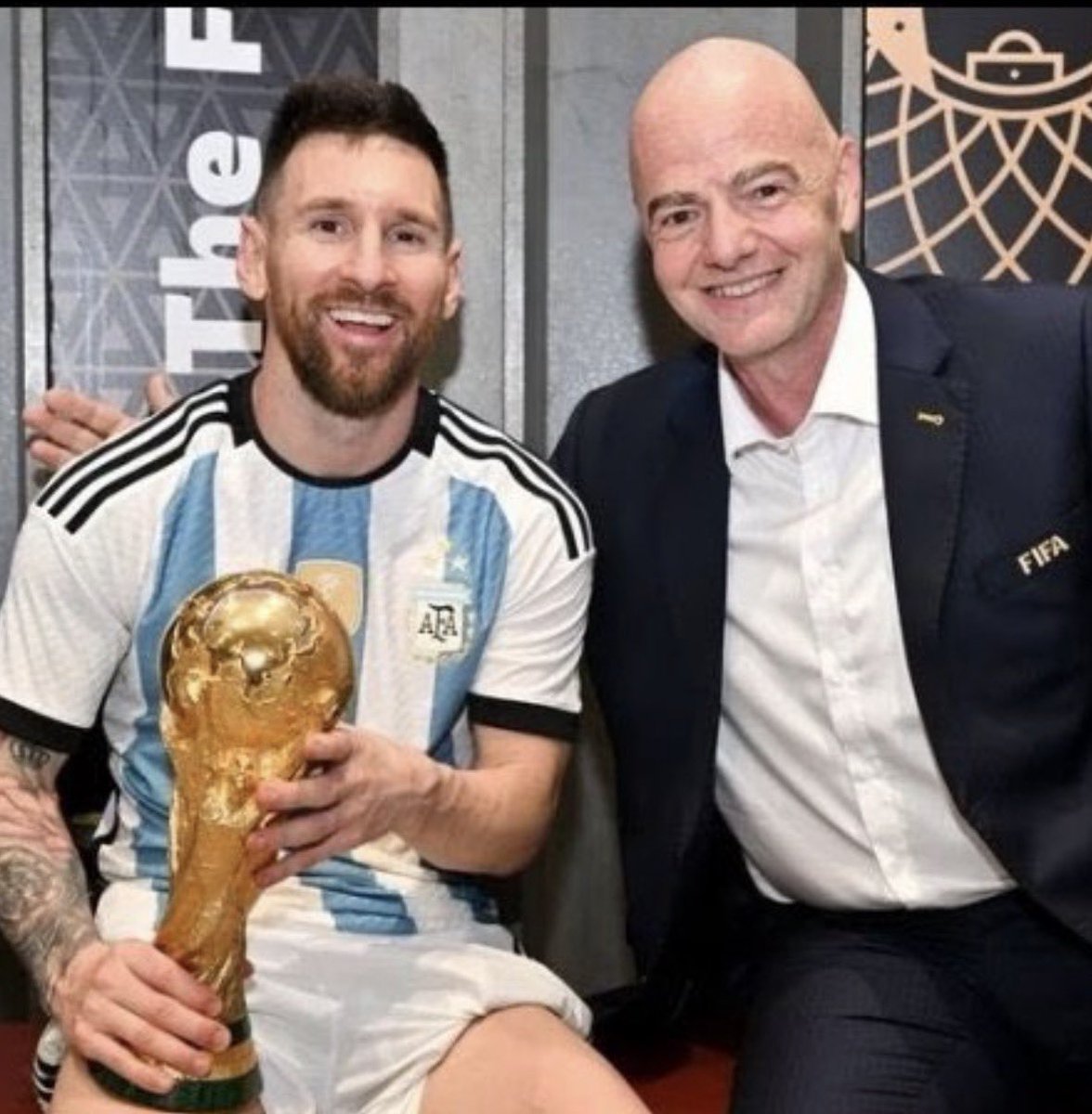 BonheurSuis's tweet photo. Swiss neutrality bends fast near ethics. Infantino = Zurich’s 2009 cave in (opacity as self-preservation). 

Messi:
Brilliant. But, Also a cheat. Elites &amp; Genius rarely come clean, I guess

And that Egyptian coach? Pure gold. Take that, Israel

Take that you zionists!!

IYKYK https://t.co/NilneYJZO3