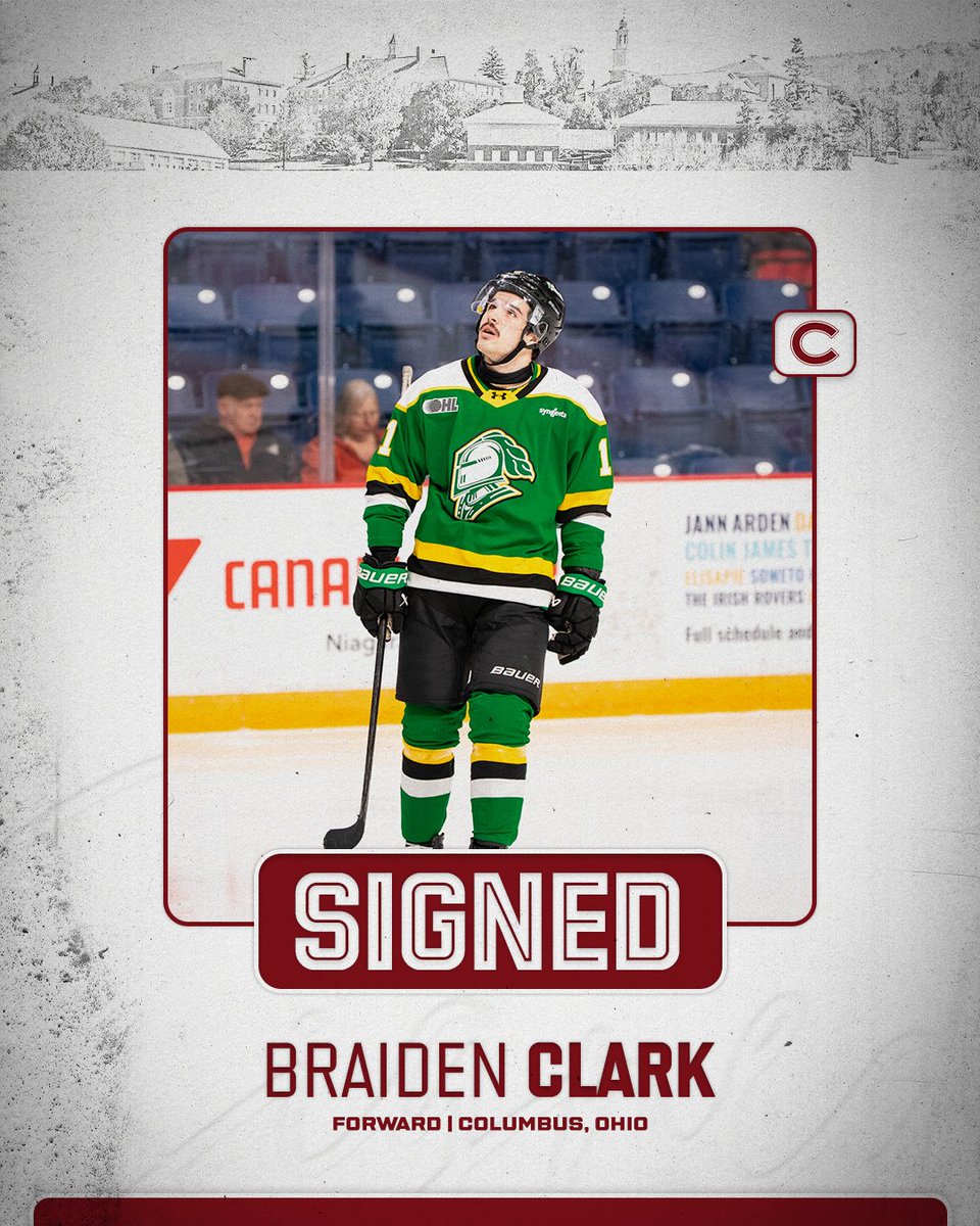 ColgateMIH's tweet photo. Welcome to Colgate, Braiden!

The London Knights forward and Clark Cup champion joins the Raiders after locking down a career-high 36 points and Best Defensive Forward honors last season.

#GoGate https://t.co/w9ln8N5VZK