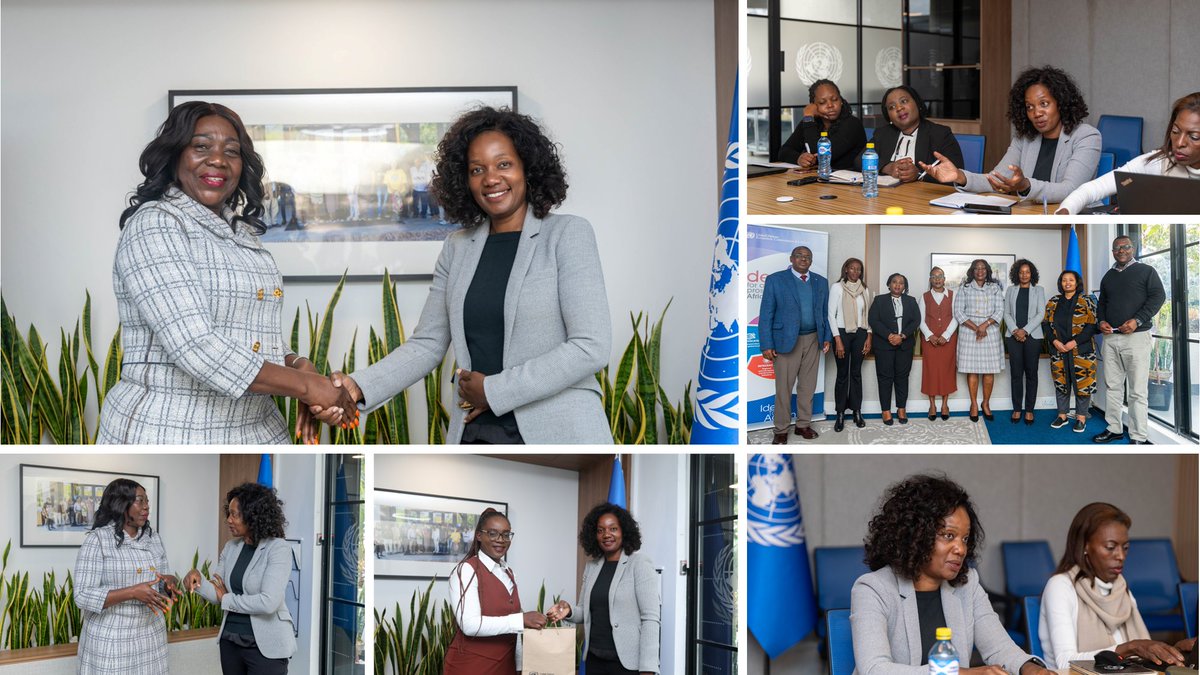ECASROSA's tweet photo. Her Excellency Ambassador Hilda Suka Mafudze, Permanent Representative of @_AfricanUnion  for the Southern African Regional Office (AU-SARO) @saro_au, paid a courtesy call to  @ECASROSA Director @EuniceKamwendo, where discussions focused on her leadership in advancing the @_AfricanUnion's socio-economic and diplomatic priorities, as well as opportunities for strengthened collaboration to accelerate sustainable development in Southern Africa.

 "I am here to domesticate Agenda 2063 through strengthened collaboration with women and youth, shaping the Africa We Want, so young people can recognise themselves in the joint efforts the African Union and its  partners are making for Africa's development," said Amb. Suka-Mafudze

Together, the @_AfricanUnion  and @ECA_OFFICIAL  remain committed to fostering partnerships that empower women and young people as key drivers of Africa's transformation.

#Agenda2063 #AfricaWeWant #SouthernAfrica #YouthEmpowerment #WomenLeadership #Partnerships #ECA #AfricanUnion