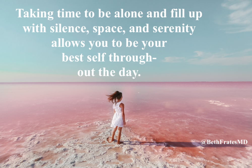 BethFratesMD's tweet photo. Taking time for yourself each day is
critical for your sanity.
๐บ
5 minutes may be all you need to fill
yourself up with silence,
space and
serenity.
๐๏ธ
#WednesdayWisdom #WellnessJourney #health #mentalhealth https://t.co/t8HH9AMEjz