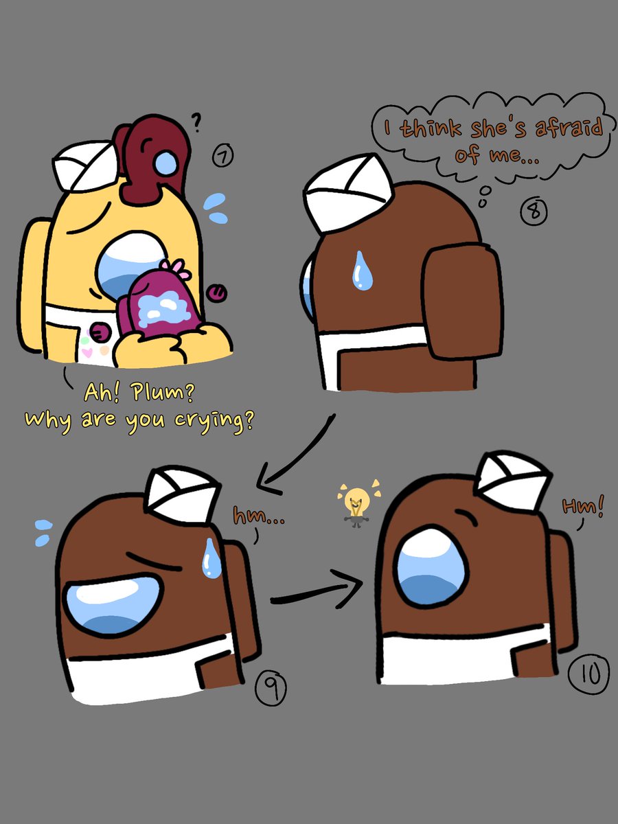 wiinclips's tweet photo. Part 2 of my Red x Purple Fanchild Comic w Yellow &amp; Brown. Continuation at the comments 👇
#amongus #amongusshow #camtain #mixedberries #redxpurple https://t.co/rRwvg1IJ1O