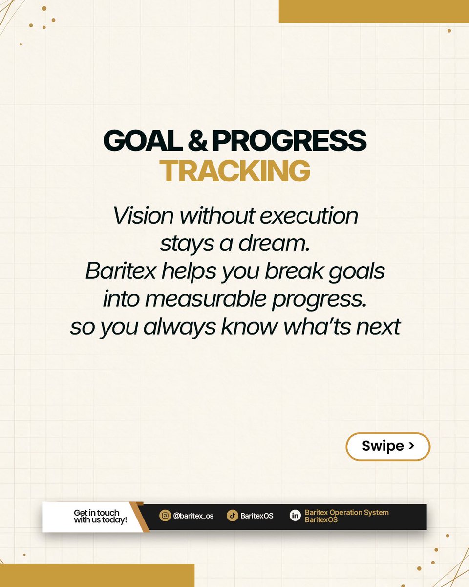 BaritexOS's tweet photo. One platform. Every tool your business and career needs.
Strategy. AI tools. Goals. Systems. All connected.
Baritex A.I Operating System → https://t.co/xgk3FsoPbT
#BaritexOS #AfricanTech #AIForAfrica #BuildingInAfrica https://t.co/k9KcATRLBy