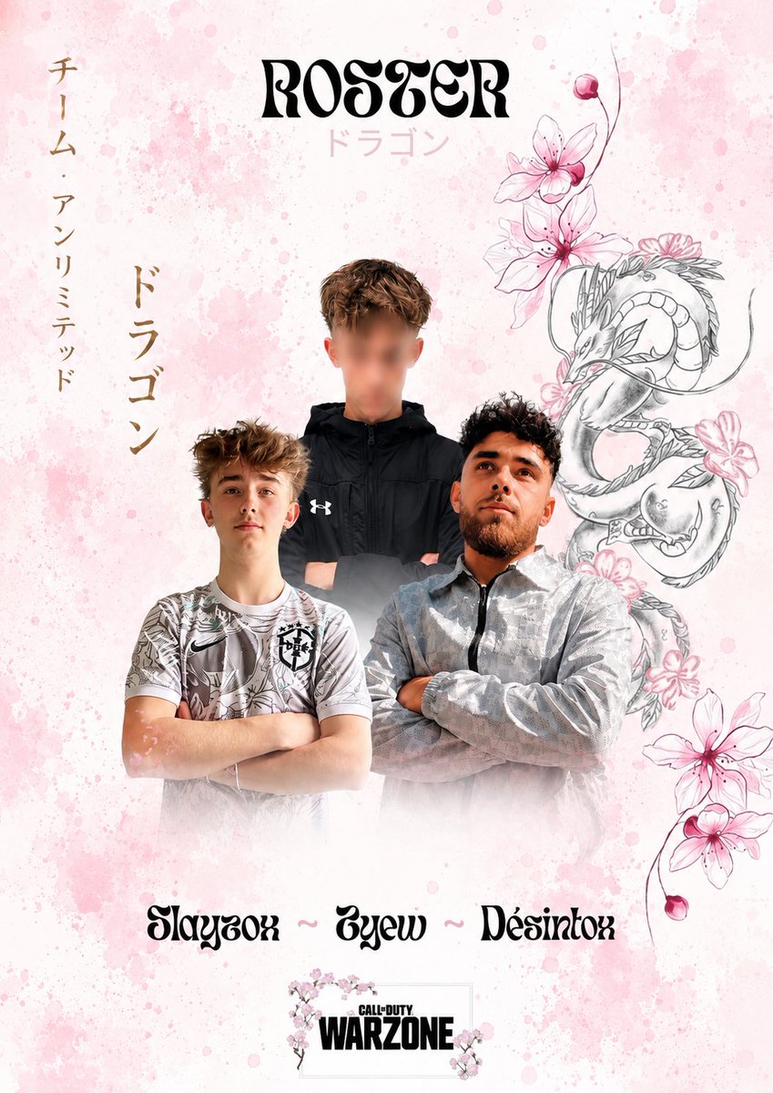 esportwod's tweet photo. ANNONCE ! 

Roster Élite fixe 🌸

• Slayzox 
• Zyew
• Desintox 

#warzoneclips #fyp #pourtoiii #callofduty #callofdutywarzone https://t.co/uWCxnY5ceH
