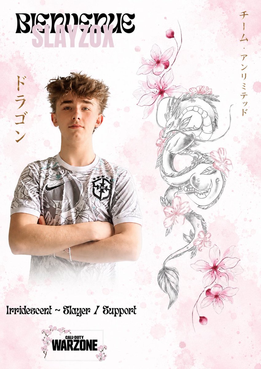 esportwod's tweet photo. ANNONCE ! 

Roster Élite fixe 🌸

• Slayzox 
• Zyew
• Desintox 

#warzoneclips #fyp #pourtoiii #callofduty #callofdutywarzone https://t.co/uWCxnY5ceH