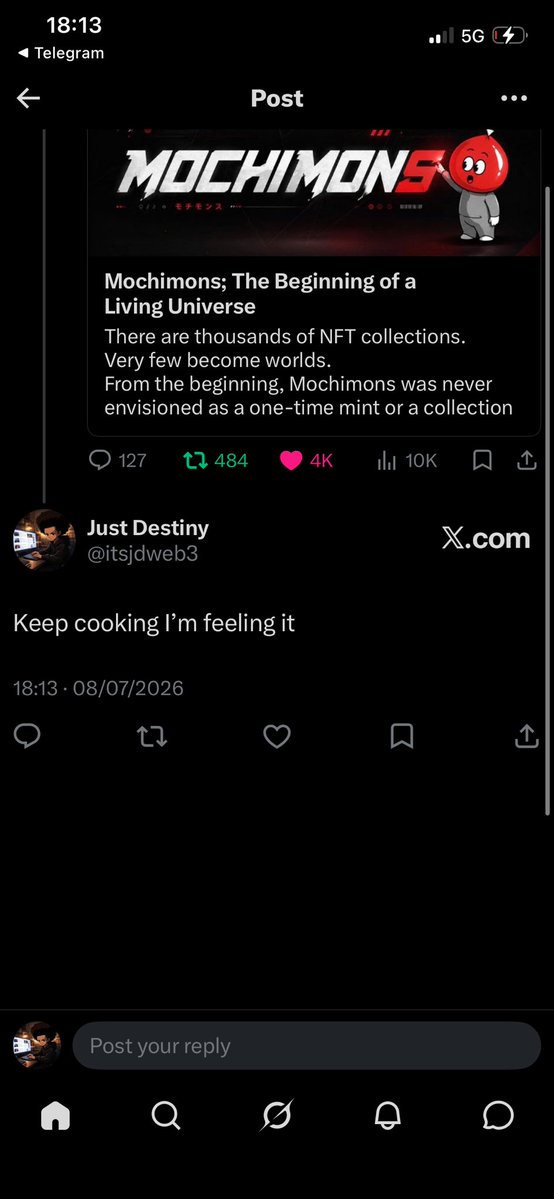 Just Destiny tweet media