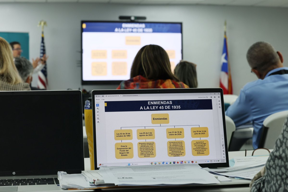 cfsepr's tweet photo. El conocimiento fortalece el servicio.
En la Corporación del Fondo del Seguro del Estado continuamos apostando al desarrollo profesional de nuestro equipo. (1/4) https://t.co/a8z6L8JWRN