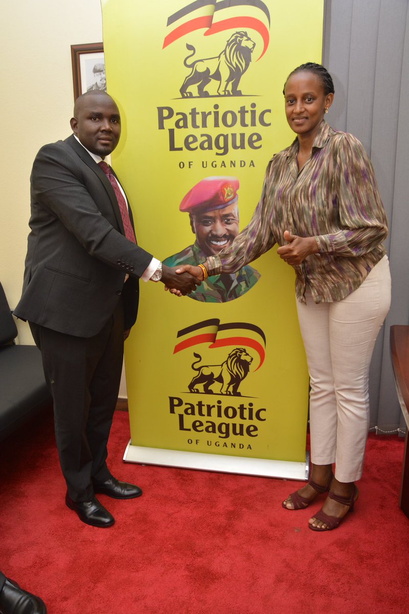 Kayera256's tweet photo. Honored to have paid a courtesy visit to Cde. @HonTwallafadil , Secretary General PLU. We discussed strengthening protocol to support PLU’s growing national activities.
Thank you for the audience today.
I appreciate your guidance on protocol matters.
Long live Gen. @mkainerugaba https://t.co/T6JAPzCqLn